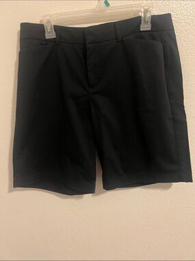 Dockers Black Tailored Bermuda Shorts
